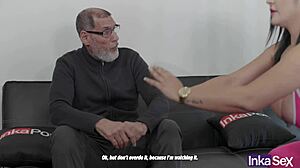 hey peruvian milf gia white, time to humiliate your cuckold husband with personal trainer cosplay massage and curvy latina fitness action in outdoor parody.