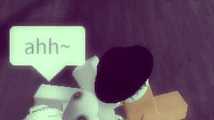 Bold beauty rides stranger's cock cowgirl style until pussy cumshot in Roblox