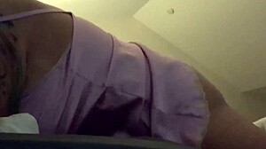 Intense pink satin orgasm leaves me breathless and satisfied