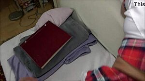 Schoolgirl gets fucked raw by teacher without condom