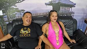 Brazilian BBW Paty Bumbum takes bareback anal creampie in big hairy pussy and assfucking scene.
