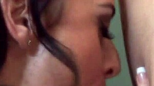 i got anal creampie as that brunette takes big cock assfucking with deepthroat and wet pussy licking