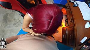 Please Play With My Little Pussy And Fill It With Cum While I Play Video Games