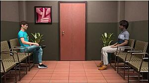 So, part five of the interview features desk top ass stretching