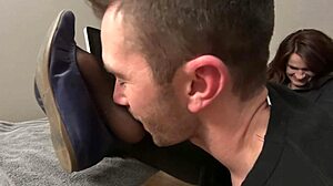 Employee Worships Bosses Soft Sexy Perfect Nylon Soles After Hours