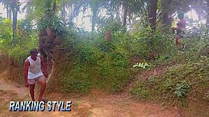 herbalist found love while searching for herbs in amateurs setting with beautiful wet details