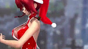 Why does this naked girl shake her big ass and tits while dancing outdoors?