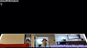 Pawg Shows Off Curvy Ass in Sexy Foreplay Walk