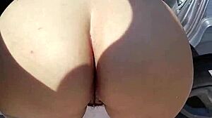 Puta mexicana shows ass in public and gets groped freely