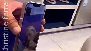 Hotwife Ravaged Intensely By Bull As Cuck Husband Watches Video Call