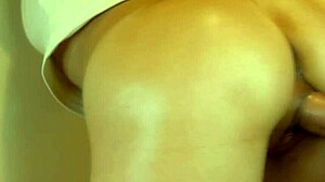 Japanese Uncensored Jav with Bent Over Doggystyle Action!