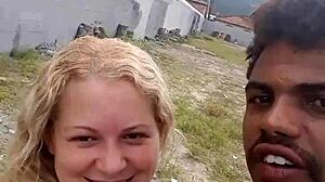 Big Cock Black Guy Blowjob From Blonde In Interracial Sex