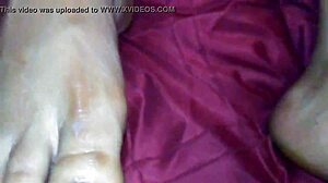 EBONY FOOT JOB with CUMSHOT!