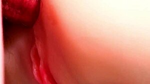 Double penetration sex with toys feels good in the ass. Real doll gets assfucking close up.  