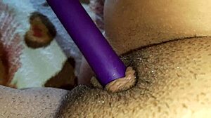 My Wet Hairy Pussy Dripping From Intense Vibrator Orgasm