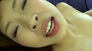 why does this curvy japanese teen get her hairy fuck hole covered in cum after rough doggystyle?