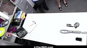 Calvin Hardy and Tyler Cruise take Charlie Valentine to mall backroom for strip search