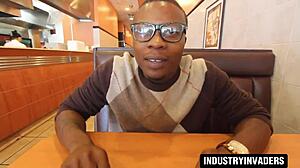 Colombian Housewife Experiences Unleashed Passion with Black Lover in Garage