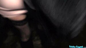 Public Agent Tempts Juicy Tits Ass Latina into Outdoor Pov Sex with Blowjob