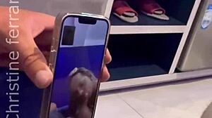 Hotwife Ravaged Intensely By Bull As Cuck Husband Watches Video Call