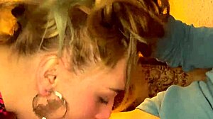 closeup wet sloppy facefuck delivers intense blowjob with gagging and choking domination.