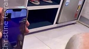 Hotwife Ravaged Intensely By Bull As Cuck Husband Watches Video Call