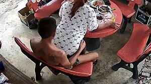 Secretly Filmed By Friend During Rough Creampie Sex!