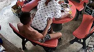 Secretly Filmed By Friend During Rough Creampie Sex!