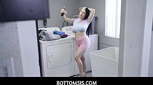 Huge natural tits stepsis Skylar Vox craves her stepbrother for horny pov sex