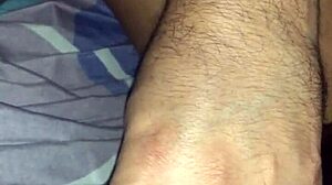 Big dildo penetrates tight pussy deeply for Latina girl.