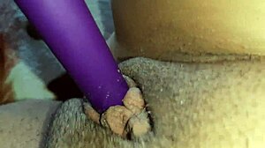 My Wet Hairy Pussy Dripping From Intense Vibrator Orgasm