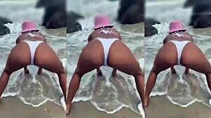 Amateur Wife At Gloryhole In Swing House Sucks Cock For Creampie Cumshot Facial While Husband Watches In Humiliation With Tight Pussy Teasing