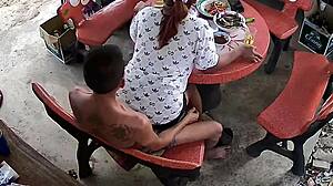 Secretly Filmed By Friend During Rough Creampie Sex!