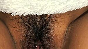 Interracial Latina Mature Amateur Couple Enjoys Wet Fun