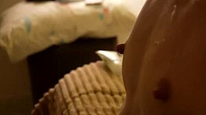 STEP SISTER GRABS HUGE COCK FOR ROUGH SEX! CUTE SKINNY TEEN WITH SMALL TITS GETS WET PUSSY POUNDED BY BROTHER.