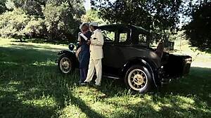 natasha marley hints at intense outdoor fucking with criminal lover paul chaplin in heels and pantyhose