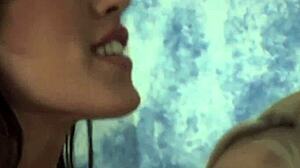 Lux and Capri suggest hot fingering with licking and fucking  