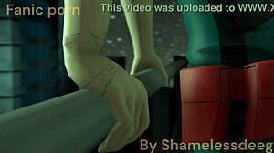 toga shares a kiss with deku in this cute moment