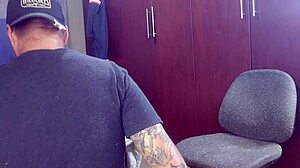 Cum inside my wife first then i join to fuck her sloppy creampie pussy