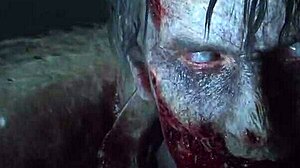 Busty Super Cop Claire Redfield Battles Massive Monsters With Her Huge Tits