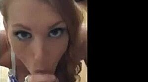 i enjoy how this german amateur sucks a cock in homemade style