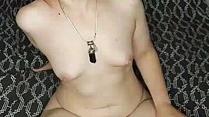 Redhead latina guides you through feet fetish joi until cum covers her soles