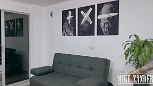 sexy girl with tasty tits reveals transgender surprise during fuck