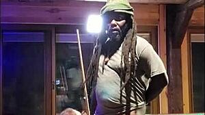 White Slut Wife Sucking and Riding Big Black Cock Interracially