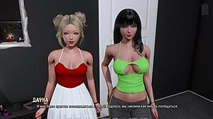 Whoa, check out this complete gameplay of ripples part 5 with asian teen dancing and big tits action outdoors.