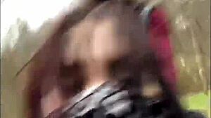 masked fuck toy gets bent over and fucked in public during quarantine