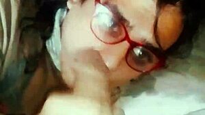 Intense Emotions Rise As Girlfriend Gives Deep Throat Oral On Balcony Patio