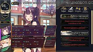 Sweet Girl Tackles Massive Cocks in Anime Hentai Game!