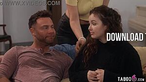 Stepdaughter Leana Lovings, are you ready to share fantasies with stepmom Bunny Madison in this hot family group roleplay?