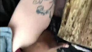 masked fuck toy gets bent over and fucked in public during quarantine